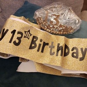 13th Crown/Sash new